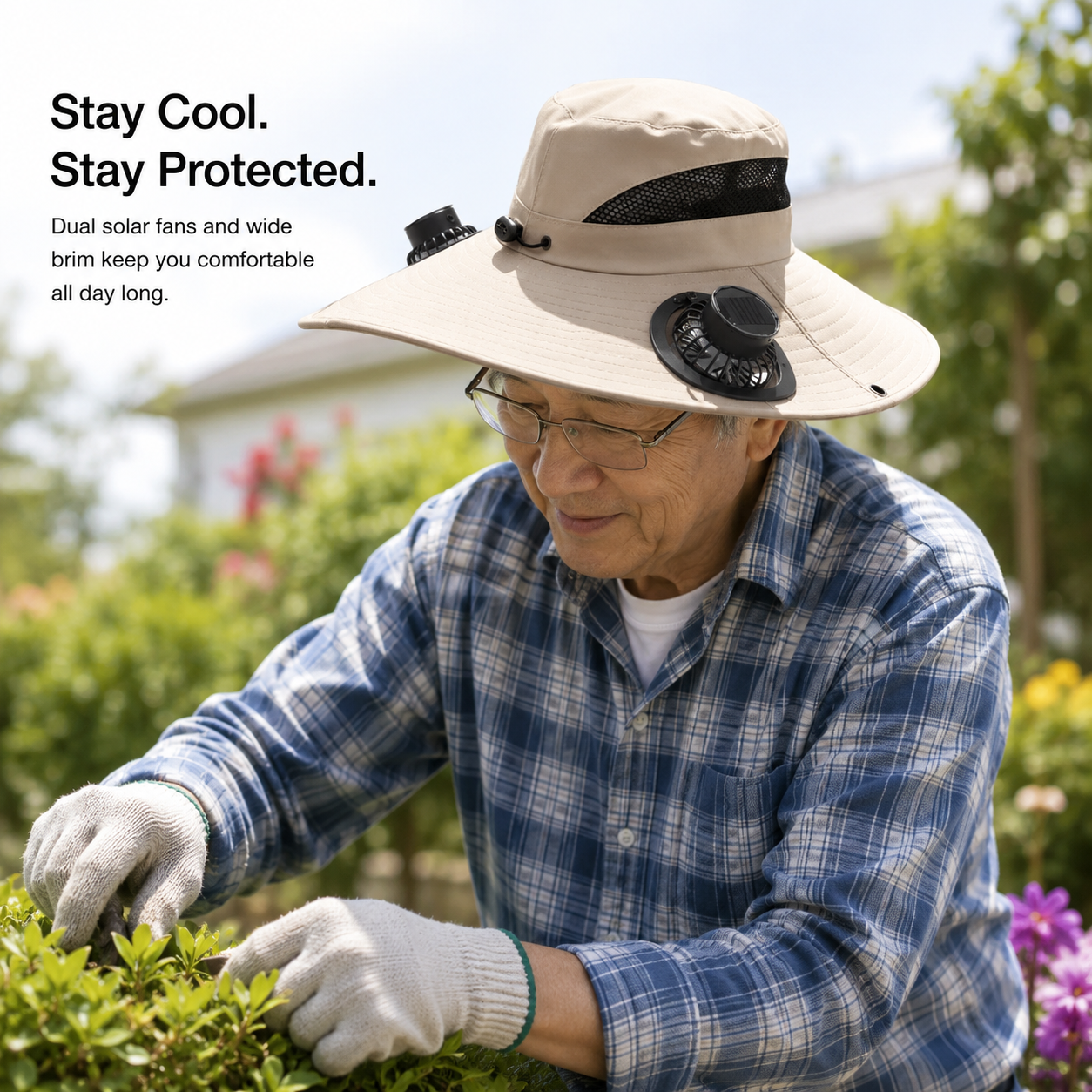 SolarBreeze™ Cooling Hat