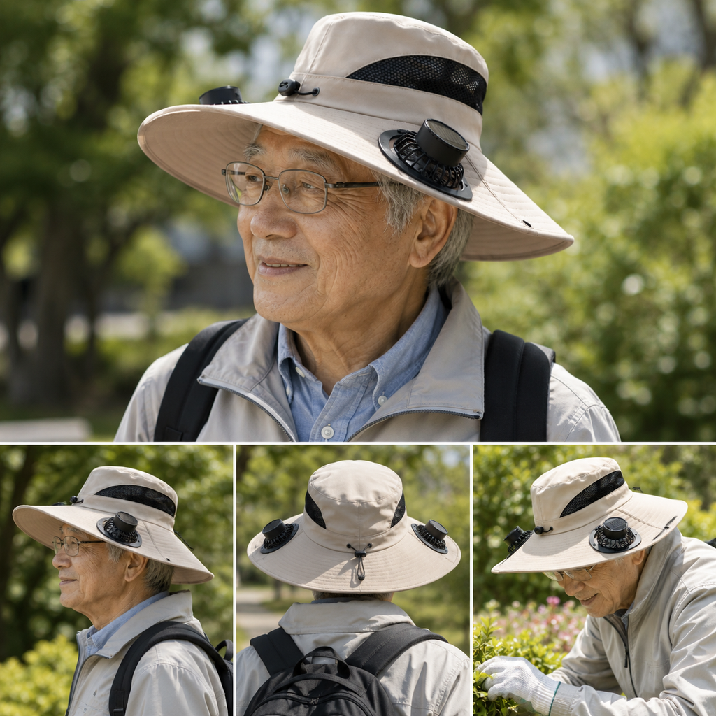 SolarBreeze™ Cooling Hat