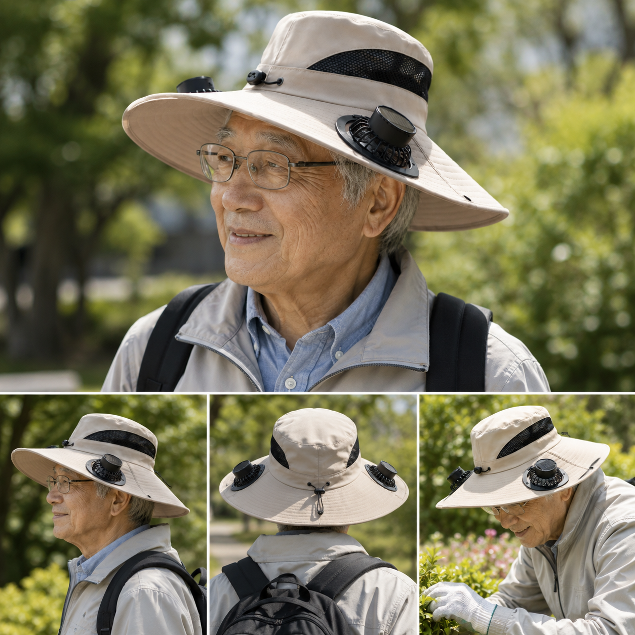 SolarBreeze™ Cooling Hat