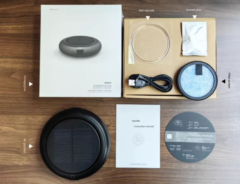 Cobronix SolarPure™ Car Air Purifier